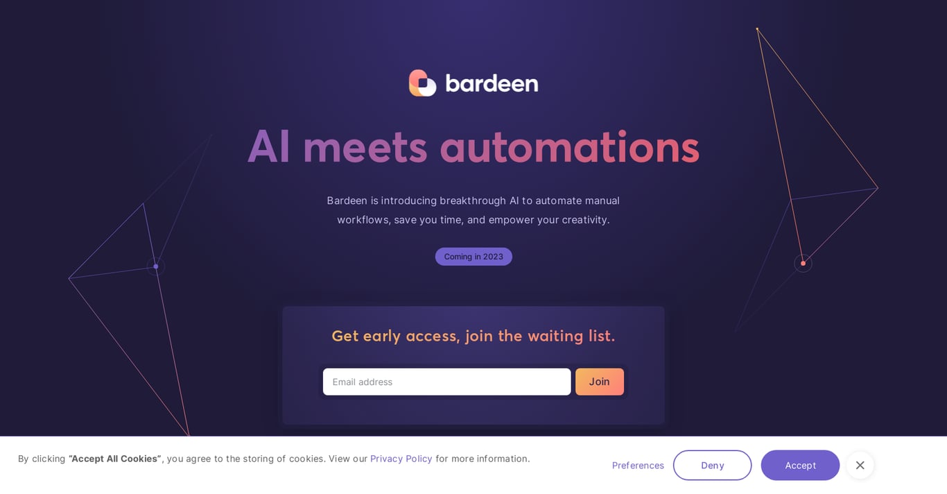 Bardeen AI featured image